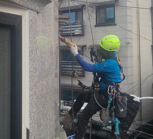 소사구 드라이비트 시공 현장